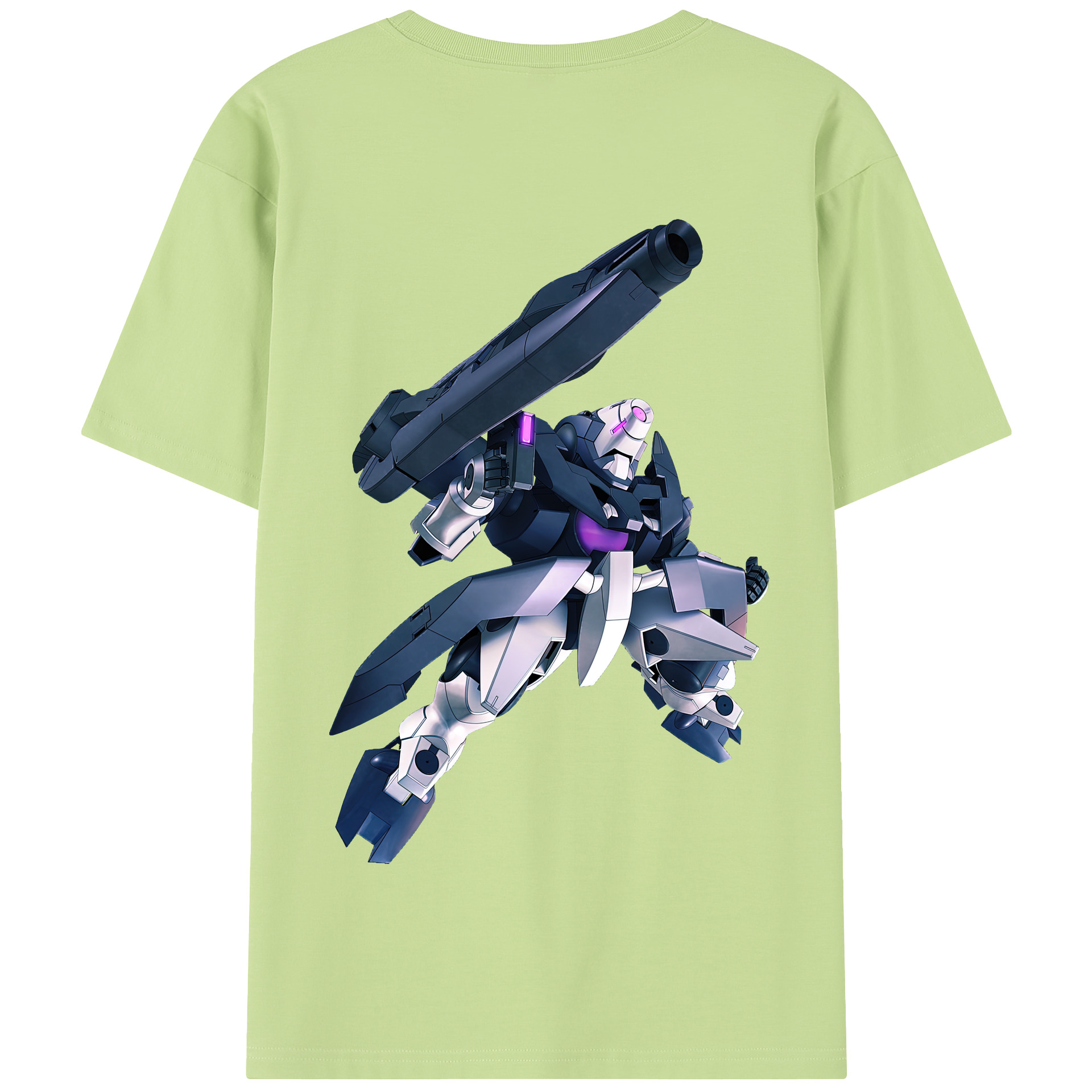 （画像用） 機動戦士ガンダム Mobile Suit Gundam 綿100％半袖Tシャツ（背面プリント）